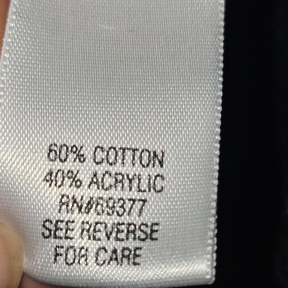 Sonoma Life Style Black Short Sleeve Cable Knit Button Front Cardigan Sweater - Picture 5 of 5